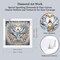 Special Shape Jesus Diamond Art Painting Kits for Adults,Flowers Diamond Art Kits for Beginners,Angel Diamond Art Kits for Home Decor12×12inch/30×30cm
